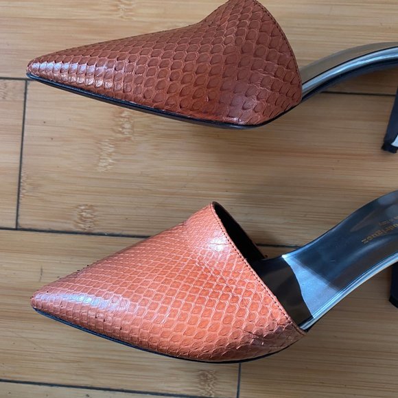 Narciso Rodriguez Athena Mid Heel Slide Mule 37 - Picture 5 of 12